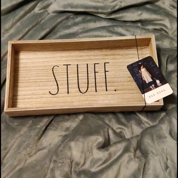Rae Dunn "Stuff" Tray - Picture 1 of 9